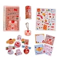 thumbnail image 1 of Mini Binder with Cash Envelope - Cute pattern binder wallet, Cash Organizer, Mini 6 ring binder,style:style1;, 1 of 5