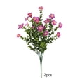 thumbnail image 2 of Eucalyptu And Camellia Artificial Plants Home Decor Artificial Flower Ornaments Fresh And Whimsical Photography Bouquets Dried Flowers, 2 of 6