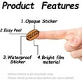 thumbnail image 4 of 180 Pcs Self-Adhesive Hot Dog Stickers 0.98x0.82 Inch Hot Dog Scrapbook Paper Hot Dog Stickers for Planner Calendar Scrapbook Journals Crafting Party Decor Gift Bag Seal for Party DIY, 4 of 8