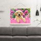 thumbnail image 5 of Cuadros Decorativos Kit de pintura de diamante 5D DIY perro lindo taladro redondo completo mosaico decoración del hogar Ndcxsfigh Nuevos Originales, 5 of 5