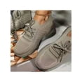 thumbnail image 3 of Rotosw Women Athletic Shoes Sport Running Shoe Fitness Workout Sneakers Non-Slip Breathable Flats Outdoor Lightweight Walking Khaki 7, 3 of 3