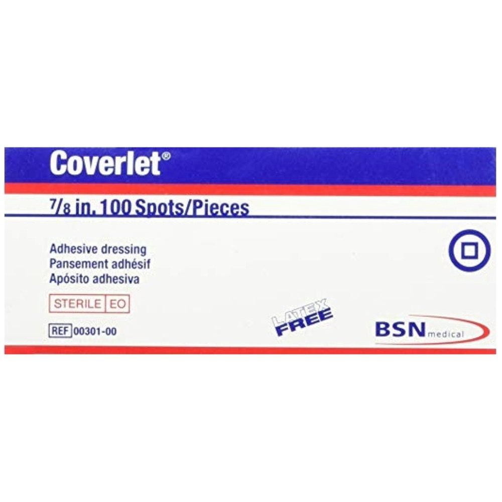 Coverlet Adhesive Spot Bandage 78" Diameter Fabric Round Tan Sterile