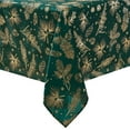 thumbnail image 2 of Pine Foil Fabric Holiday Tablecloth, 2 of 4
