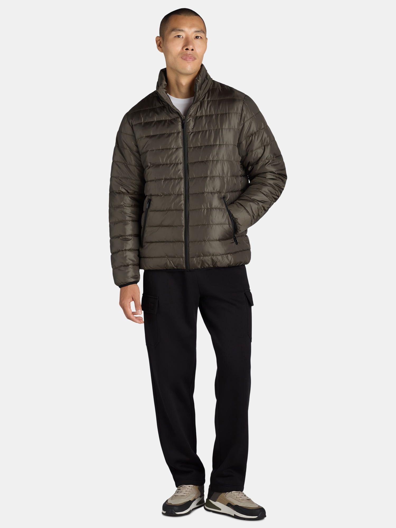 Big Chill Men’s Midweight Quilted Puffer Jacket, Sizes M-XXL