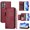 YB04, variant on Zipper Wallet Phone Case for Samsung Galaxy M15 5G/F15 5G,PU Leather Flip Cover with 7 Card Slots,Magnetic Closure, Kickstand, Wrist Strap, Compatible Shockproof Case.C02