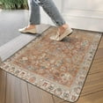 thumbnail image 3 of Bohemian Light Orange Patterned Carpet Door Mat 30 X 17 Inch Welcome Doormat Indoor Outdoor Entrance Floor Mat Non Slip Spring Summer Decor Rubber Mats, 3 of 6