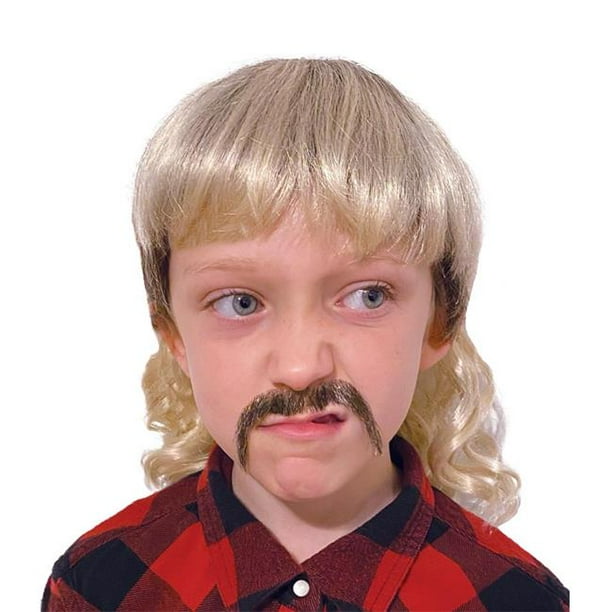 Kids mullet wig deals