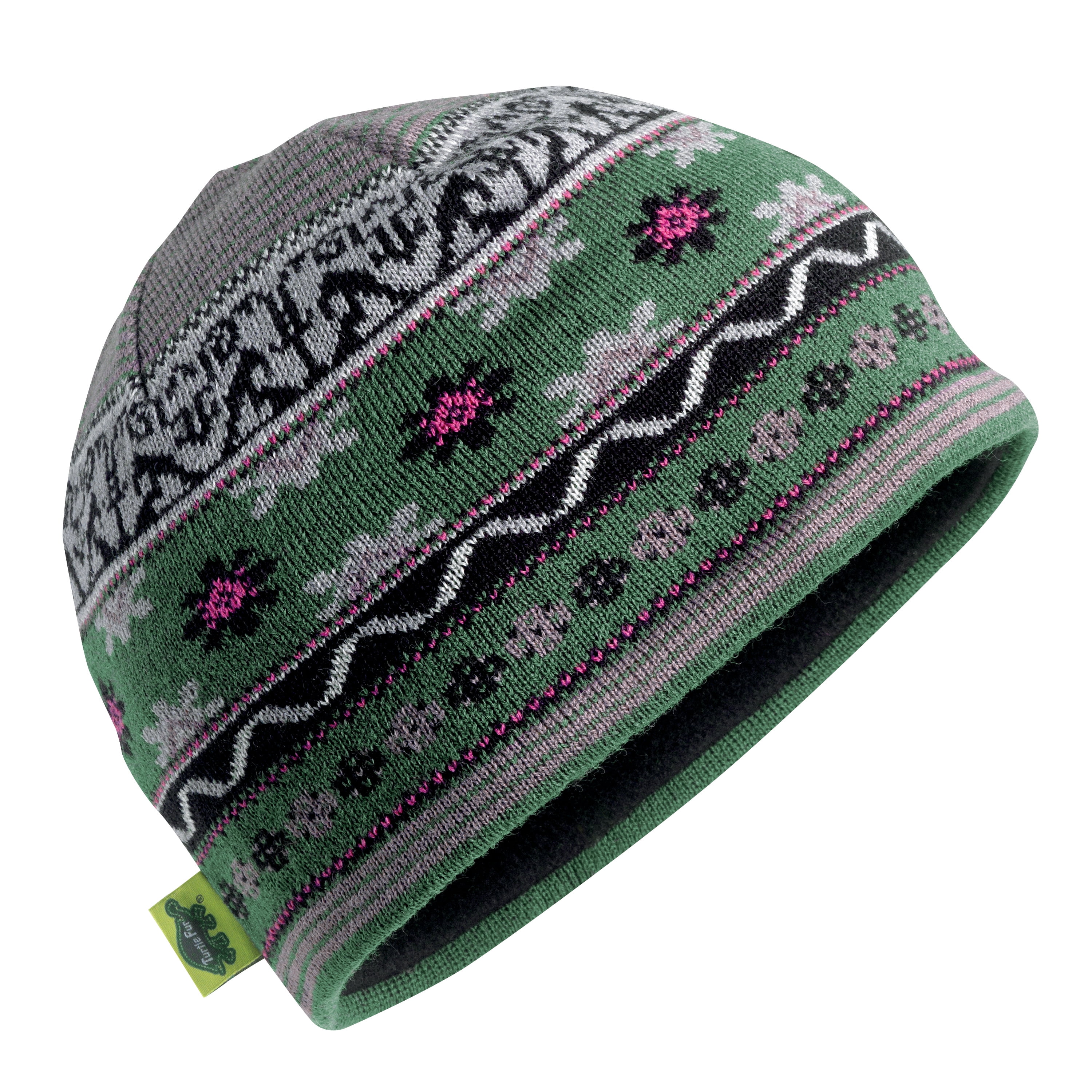 Turtle Fur Saami Merino Wool Knit Beanie, Women's Fleece Lined Winter Hat by Turtle Fur