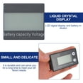 thumbnail image 3 of OHOIOLLA 1Ud Voltímetro Indicador De Batería Negro Compatible Con Baterías De Y Litio Para Automóvil, 3 of 7