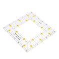 thumbnail image 3 of Topbathy 1Pc Plastic Stitching Ruler for Fabric Use with Easy to Read Scale, 3 of 6