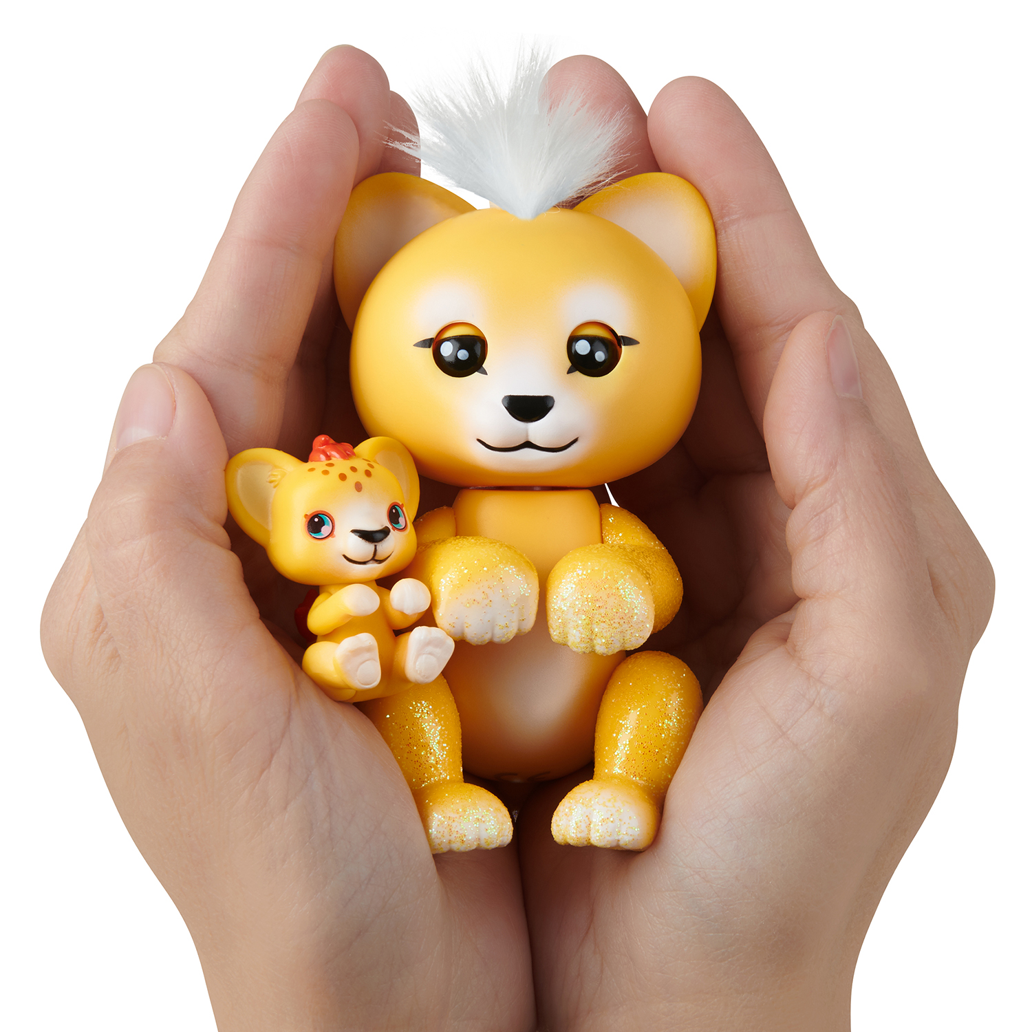 Fingerlings Light-up Baby Lion and Mini - Sam and Leo -Electronic Pets - image 3 of 9