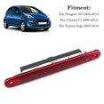thumbnail image 1 of Light Rear High Level Red Third Stop Brake For Citroen C1 For Peugeot 107, 1 of 15