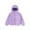 Purple, variant on AJZIOJIRO 3-10Y Kids Girls Boys' Zipper down Jacket Lightweight Puffer Jacket Hooded Outerwear Waterproof Casual Coat