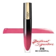 thumbnail image 3 of Lápiz labial L'Oreal Paris Brilliant Signature Shiny Be Cheerful, 3 of 9