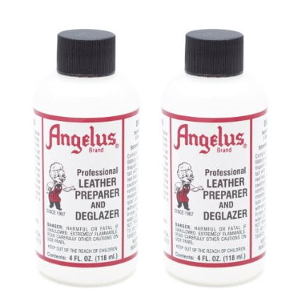 Angelus Preparer & Deglazer 5oz Bottle Schoenen Inlegzolen & Accessoires Schoenverzorging & Schoonmaken Leather Deglazer for Painting 