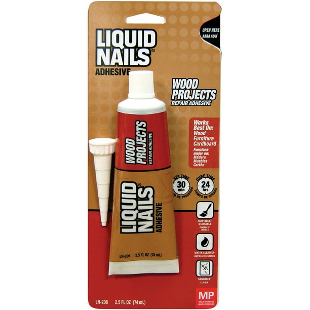 Liquid Nails Wood Projects Repair Adhesive2.5oz
