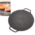 thumbnail image 1 of Assiette de Barbecue Coréenne Circulaire Poêle à Frire Cassette Four Assiette de Barbecue Teppanyaki Extérieur Ronde Gril Grillade, 1 of 8