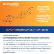 BioMatrix Licorice Root Extract | Raise Cortisol, Energy - Glycyrrhizin (1200 Drops, 2 fl oz)