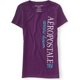 thumbnail image 1 of Aeropostale - Camiseta gráfica para mujer, color pop, color morado, grande, 1 of 1