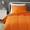 Bright Orange, variant on Basics 2-Piece Soft Microfiber Kids' Comforter and Pillow Sham Set, Twin, Bright Orange, Solid