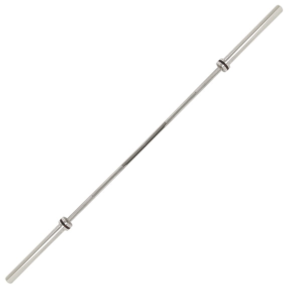 Sunny Health & Fitness 86” (7 ft) Olympic Barbell Bar with 30mm shaft diameter - SF-OB04-86-30
