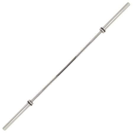 Sunny Health & Fitness 86” (7 ft) Olympic Barbell Bar with 30mm shaft diameter - SF-OB04-86-30
