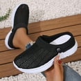 thumbnail image 6 of IUJSOY Womens Sneakers Slip on Slides Mesh Clogs Adjustable Sandals Soft Sole Walking Shoes, 6 of 9