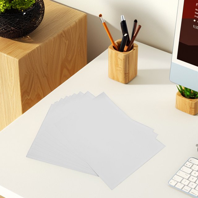 Milisten Papel De Aluminio Espejo Plateado Para Proyectos Creativos En El Hogar