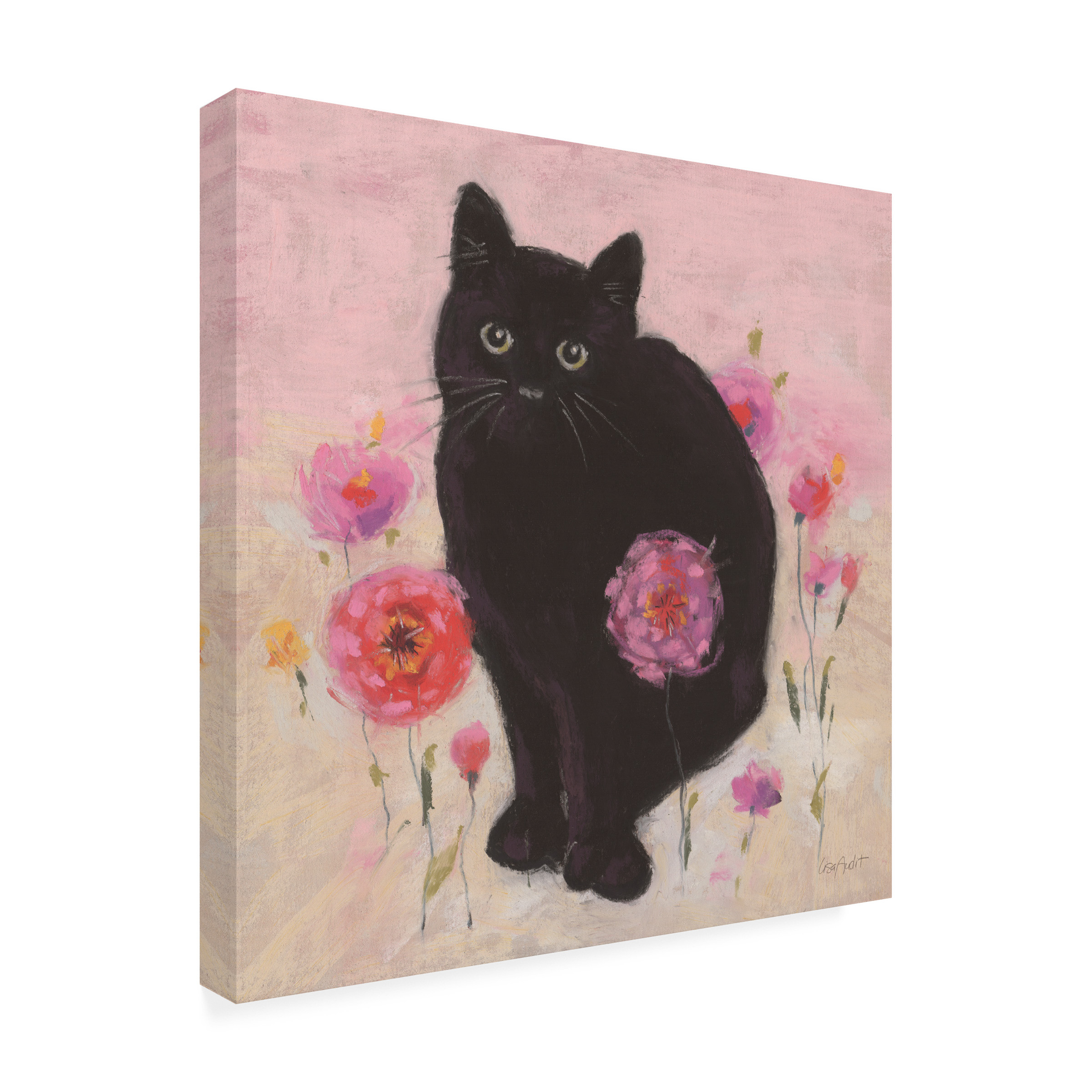 Lisa Audit 'Nina the Cat 02' Canvas Art