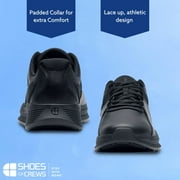 Shoes For Crews Condor II, Mens Slip Resistant Work Shoes, Water Resistant, Black