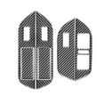 thumbnail image 4 of For 2011-2018 Carbon Fiber Car Window Panel Switch Button Frame Cover Trim Sticker Interior Accesso, 4 of 5