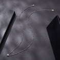 thumbnail image 3 of Collar de Moissanita Brillante de 0.5ct de Plata Esterlina 925, 3 of 9