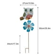 thumbnail image 3 of Jardin Extérieur Cour Iron Art Tournesol Moulin Rotatif, 3 of 11