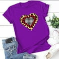 thumbnail image 2 of Pompotops T-Shirt Blouse Ample à Manches Courtes et Col Rond pour Femmes, 2 of 3