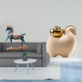 thumbnail image 2 of Figura de caballo,Figura de caballo Escultura animal coleccionable,Adorno de centro de mesa con estatua de caballo de resina,Mini estatua de animal,Mini estatua de animal para decoración del, 2 of 8
