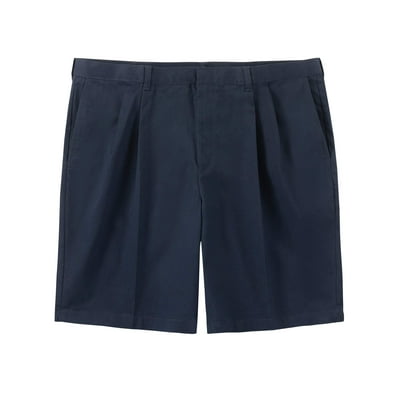 Mens big and tall pleated shorts outlet