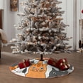 thumbnail image 4 of Sikiie Funny Cats Nativity Christmas Tree Skirt, Jesus Christian Winter Holiday Tree Mat Decoration(30-48IN)36", 4 of 6