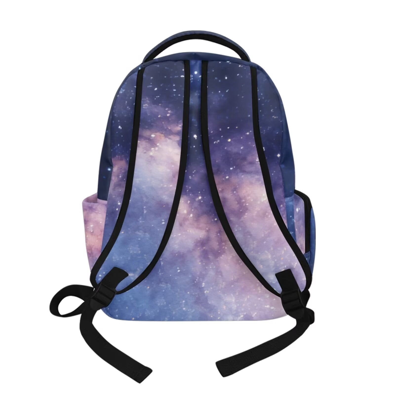 Xixirimido Astronaut Planets Galaxy Space Print 17" Multi Pockets Kids Backpack for Boys Lightweight School Bag Girls Large Bookbag for Elementary Middle High School Students