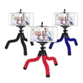 thumbnail image 4 of Flexible Octopus Tripod Stand with Universal 1/4 Screw - Compatible with Smartphones and Cameras - Red Color - No Phone Clamp Included - Lightweight Plastic & Sponge Construction - Portable Design, 4 of 6