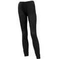 thumbnail image 3 of Women's Elastic Waistband Jeggings, Faux Cuff Ankle Detail/Black, One Size, 3 of 4