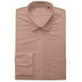 thumbnail image 5 of Berlioni Classic Regular Fit Solid Button Up Long Sleeve Pocket Work Dress Shirt, 5 of 5