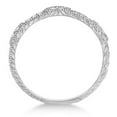 thumbnail image 2 of Pave Set Vintage Stacking Diamond Ring Band 14k White Gold (0.15ct), 2 of 3