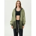 thumbnail image 6 of Vintage Mens Hoodies Oversized Womens Zip Up Gradient Hoodies Acid Wash Streetwear Sweatshirt, 6 of 9