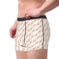 thumbnail image 2 of Pofeuu Hand Drawn Snake Print Men’s Boxer Briefs, Moisture-Wicking Underwear, Regular,Trunk-XX-Large, 2 of 5