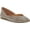 Titanium Hard Rock Leather, variant on Women's Lucky Brand Alba Flat Titanium Hard Rock Leather 7.5 M