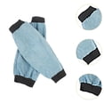 thumbnail image 6 of Dualoai 2 Pieces PU Leather Welding Sleeves Welding Arm Guard for Industrial Camping Blue, 6 of 9