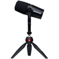 thumbnail image 3 of Micrófono Podcast Shure MV7-K-BNDL Tripie Manfrotto Pixi Mini color Negro, 3 of 4