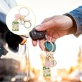thumbnail image 6 of MRLESS Cute Keychain Girls Japanese Accessories Keychain Women Flower Charms Keyring Backpack Keychains For Girls Wealth Handbag Decor, 6 of 8
