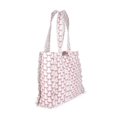 thumbnail image 4 of Women's Vintage Gingham Floral Quilted Tote Bag, Large Capacity Casual Shoulder Bag for Shopping, 4 of 6
