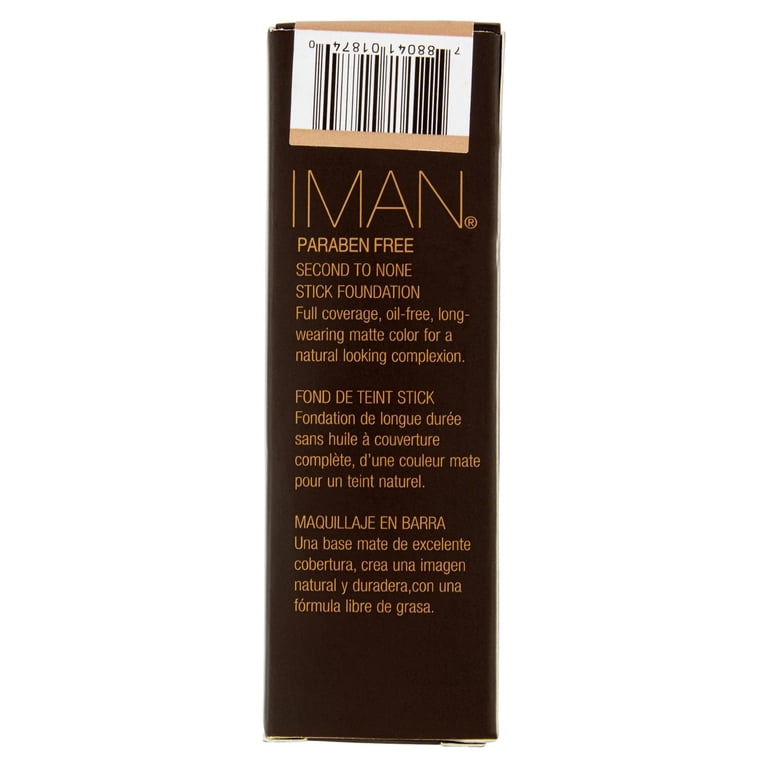 Fond De Teint Hydratant IMAN Teinte 03 Sand/Sable SPF 8 - Pour Peaux Claires, 30 Ml, Valeur 34€